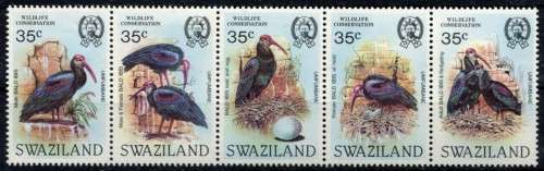 Swaziland - Birds - 1984 - MNH