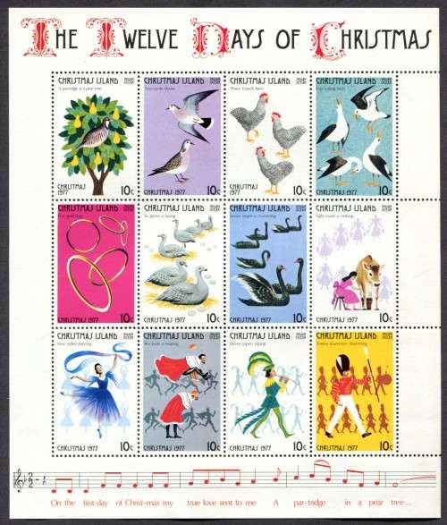 Christmas Island - Miniature Sheet - With Watermark - 1977 - MNH