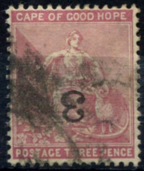 Cape of Good Hope - Overprint Inverted - 1880  - Used