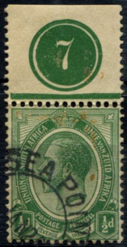 Union of SA - 1913  - Used