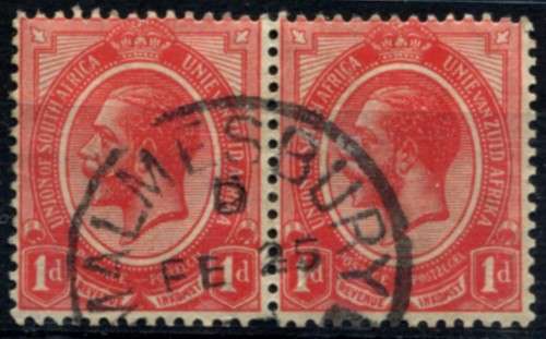 Union of SA - 1913  - Used