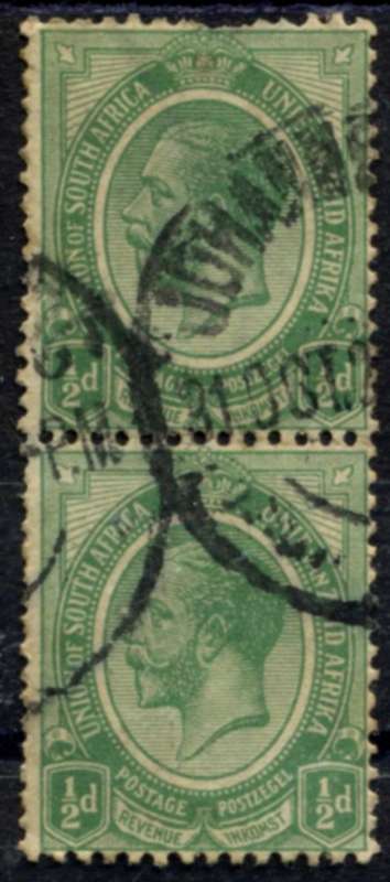 Union of SA - 1913 - Used