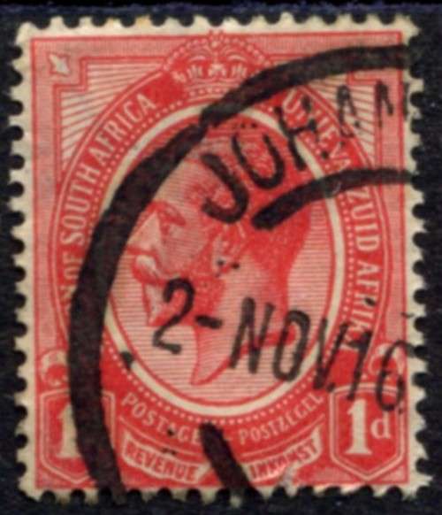 Union of SA - 1913 - Used