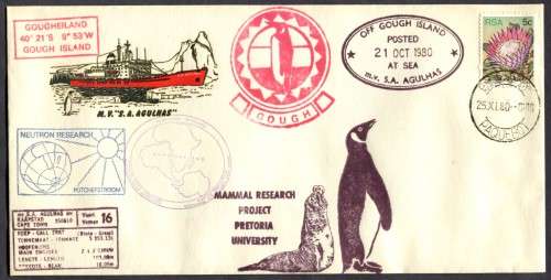 RSA - Cover Posted At Sea
