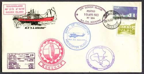 RSA - Cover Posted At Sea