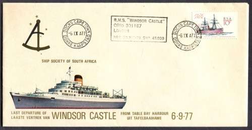 RSA - Cover Posted At Sea