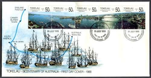 Tokelau - FDC - 1988
