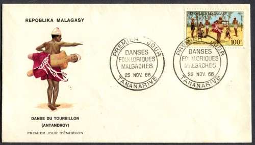 Malagasy - FDC - 1968