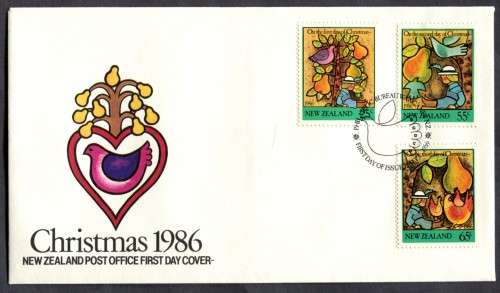 New Zealand - FDC - 1986