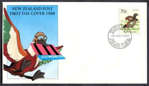 New Zealand - FDC - 1988