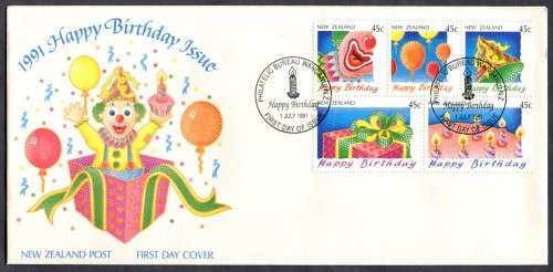 New Zealand - FDC - 1991