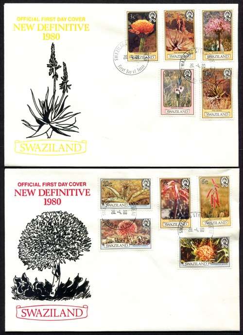 Swaziland - 3 X FDC - 1980