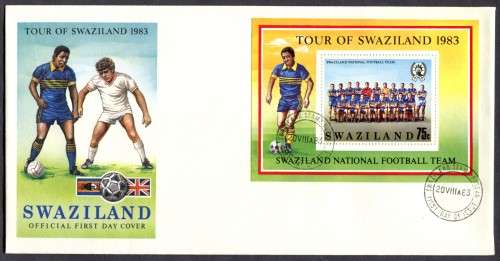Swaziland - 3 X Miniature Sheet FDC - 1983