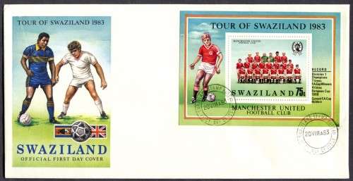 Swaziland - 3 X Miniature Sheet FDC - 1983