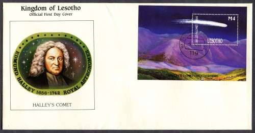 Lesotho - 1 X Miniature Sheet FDC - 1986