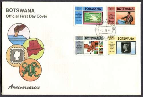 Botswana - FDC - 1990