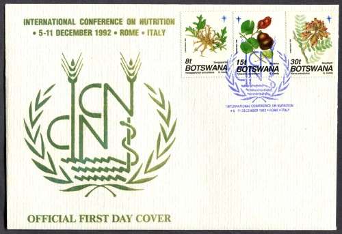 Botswana - FDC - 1992