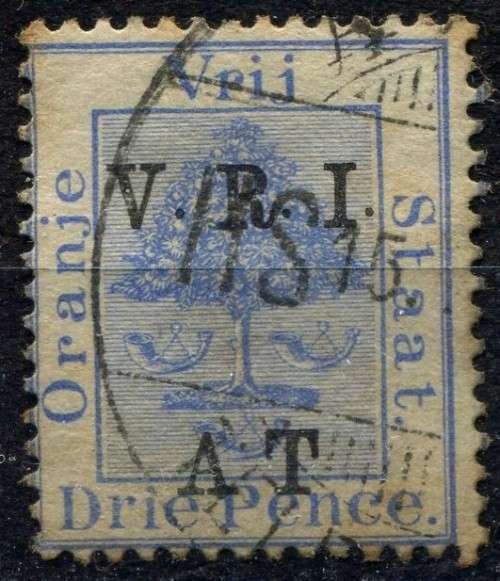 Orange Free State - Telegraph Stamp - Toned