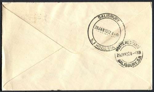 Southern Rhodesia - Flight Cover