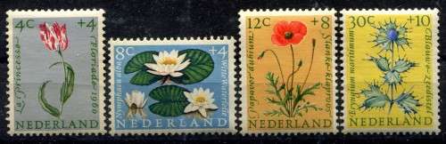 Netherlands - Flowers - Part Set - 1960 - MNH