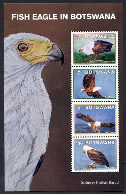 Botswana - Birds - Miniature Sheet - 2021 - MNH
