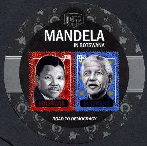 Botswana - Mandela - Miniature Sheet - 2021 - MNH