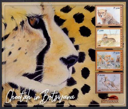 Botswana - Animals - Miniature Sheet - 2021 - MNH