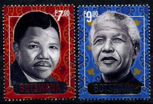 Botswana - Mandela - Set of 2 - 2021 - MNH