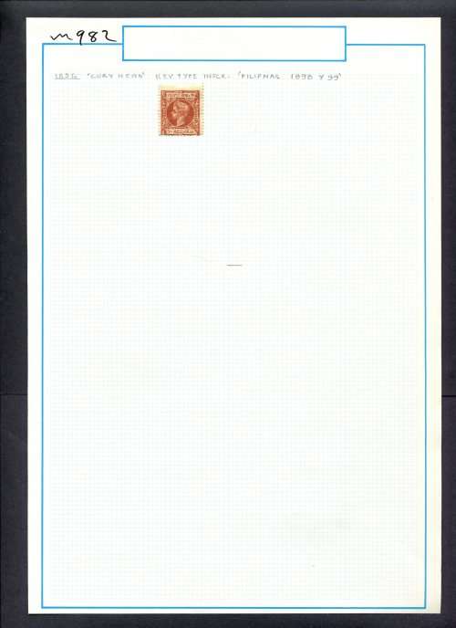 Philippines - 1 Stamp Mounted (Hinged) On Old Album Page