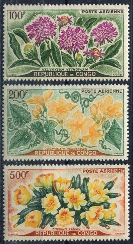 Congo - Flowers - 1961 - MNH