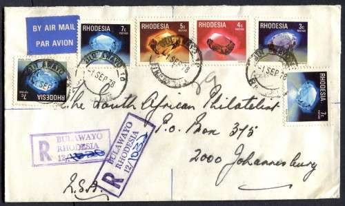 Rhodesia - Air Mail Cover