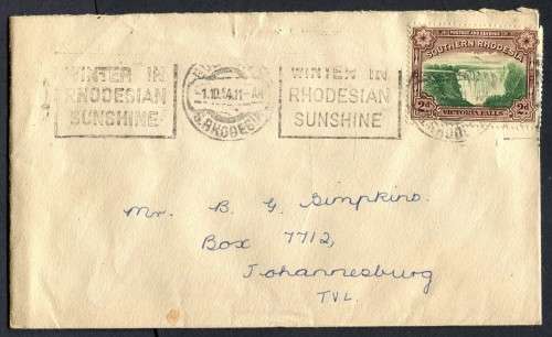 Southern Rhodesia - Cover