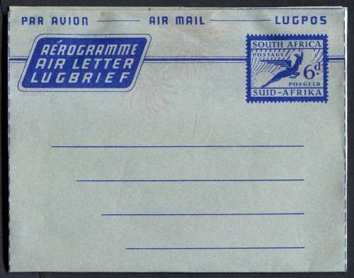 Union of SA - Aerogram