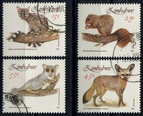 Zimbabwe - Small Mammals - 1991 - CTO