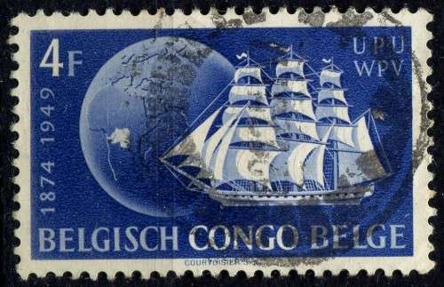 Belgium Congo - 1949 - Used