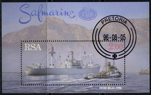 RSA - Miniature Sheet - 1996 - Used(CTO)