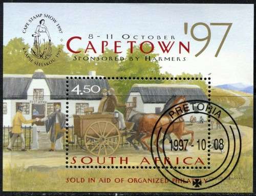 RSA - Miniature Sheet - 1997 - Used(CTO)