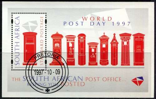 RSA - Miniature Sheet - 1997 - Used(CTO)