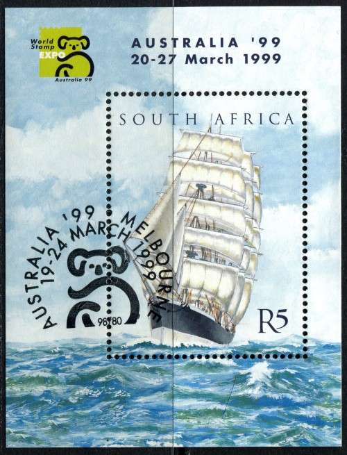 RSA - Miniature Sheet - 1999 - Used(CTO)