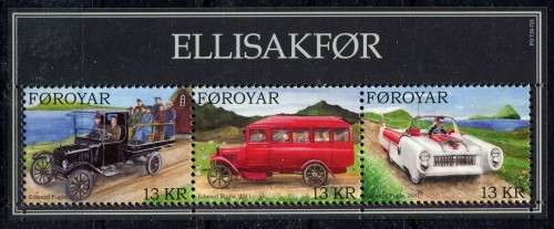 Faroe Islands - Cars - Miniature Sheet - 2011 - MNH