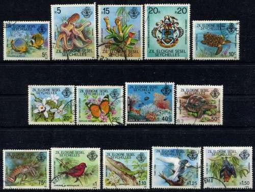 Seychelles - Fauna and Flora - 1980 - Used