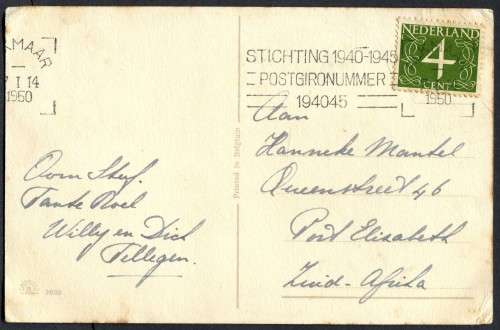 Netherlands - Post Card