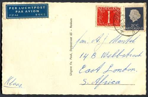 Netherlands - Post Card