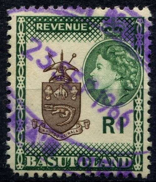 Basutoland - Revenue - 1961 - Used