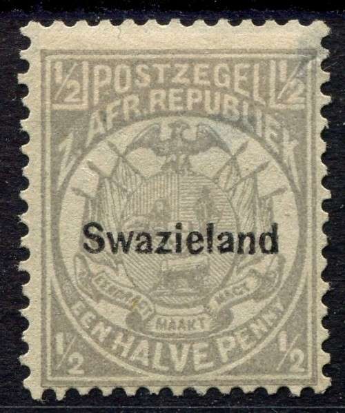 Swaziland - 1889 - MM - Paper Fin