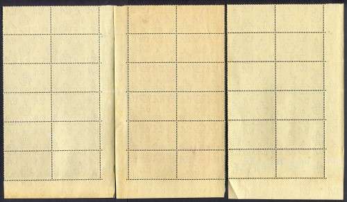 St. Helena - Set of 3 Blocks of 12 - 1937 - MNH