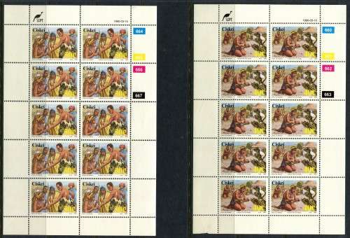 Ciskei - Set of 4 Full Sheets of 10 - 1990 - MNH - Some Very Light Toning