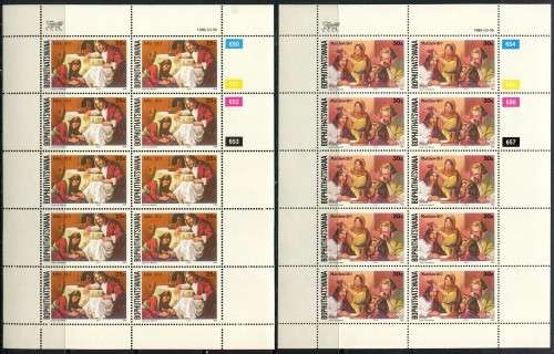 Bophuthatswana - Set of 4 Full Sheets of 10 - 1986 - MNH