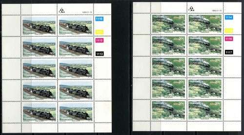 Transkei - Set of 4 Full Sheets of 10 -1989 -  MNH - Some Very Light Toning