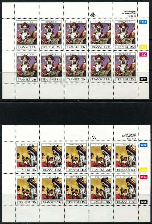 Transkei - Set of 4 Full Sheets of 10 -1990 -  MNH